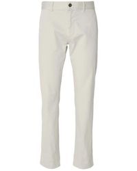 BOSS - Baumwoll Herrenhose Mit Knopf Und Reißverschluss - Lyst