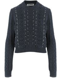 Jil Sander - Round-Neck Knitwear - Lyst