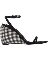 Alexander Wang - Dahlia Crystal Wedge Heels - Lyst