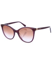 Longchamp - Accessoires ,Bruin ,Zonnebril - Lyst
