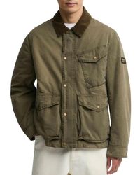 Barbour - Jassen ,Groen ,Katoen Winter Drifter Gewassen Wax Jas - Lyst
