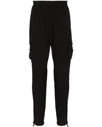 Represent - Broeken ,Zwart ,Zwarte Cargo Stijl Elastische Broek - Lyst