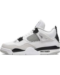 Nike - Air jordan 4 military black - Lyst