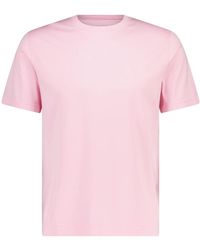 Fedeli - T-shirt in cotone con scollo rotondo - Lyst