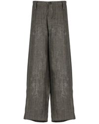 Yohji Yamamoto - Trousers > wide trousers - Lyst