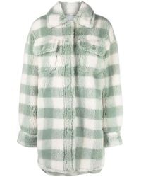 Stand Studio - Jassen ,Groen ,Wol Casual Jas Van Wol En Polyester - Lyst