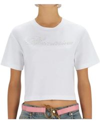 Blumarine - Tops > t-shirts - Lyst