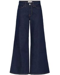 Ichi - Jeans ,Blauw ,Katoen Ihtwiggy Wide Jeans - Lyst
