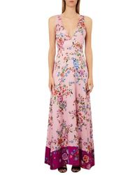 Liu Jo - Kleedjes ,Roze ,Maxi Jurk - Lyst