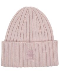 Tommy Hilfiger - Rosa iconic beanie - Lyst