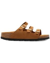 Birkenstock - Florida Fresh Mink Nubuck Sandal - Lyst