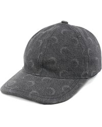 Marine Serre - Moon Laser Denim Baseball Cap - Lyst