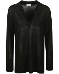 P.A.R.O.S.H. - V-Neck Knitwear - Lyst