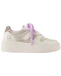 Date - Court Platform Sneakers - Lyst
