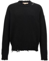 Marni - Round-Neck Knitwear - Lyst