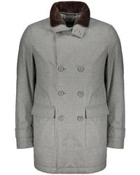 Herno - Elegant Jasje Met Dubbele Rij Knopen - Lyst