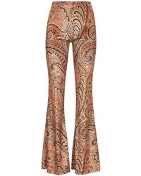 Etro - Wide Trousers - Lyst