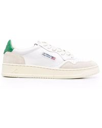 Autry - Lederen Medaillewinnaar Lage Sneakers - Lyst