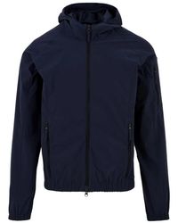 Aspesi - Jassen ,Blauw ,Nylon Light Jacket Model I304 G006 - Lyst