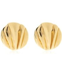 Chloé - Pleats Clip-On Ohrringe - Lyst