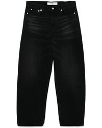 Séfr - Jeans ,Zwart ,Katoen Rook Zwart Katoen Atlas Cut Jeans - Lyst