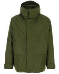 Herno - Jassen ,Groen ,Nylon Nylon Jas - Lyst