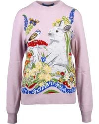 Dolce & Gabbana - Round-Neck Knitwear - Lyst