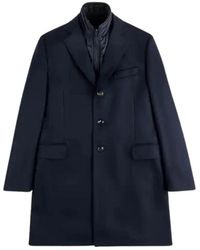 Fay - Single-Breasted Coats - Lyst