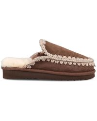 Mou - Schoenen ,Bruin ,Wol L'Eskimo Slipper - Lyst