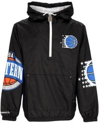 Mitchell & Ness - Fitness ,Veelkleurig ,Nba Team Og 2.0 Anorak Windbreaker - Lyst