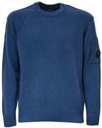C.P. Company - Round-Neck Knitwear - Lyst