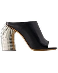 Off-White c/o Virgil Abloh - Silver Spring Mule Shoes - Lyst