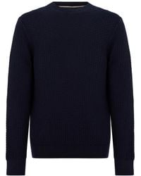 BOSS - Round-Neck Knitwear - Lyst
