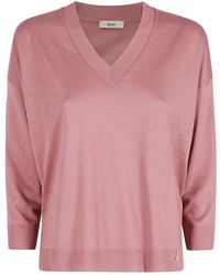 Herno - V-Neck Knitwear - Lyst