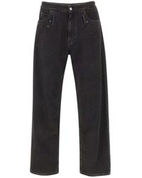MM6 by Maison Margiela - Straight Fit Jeans - Lyst