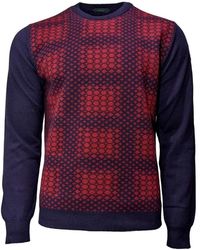 Zanone - Truien & Vesten ,Blauw ,Trui - Lyst