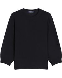 Max Mara - Truien & Vesten ,Blauw ,Wol Zachte Wollen Gebreide Trui - Lyst