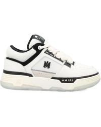 Amiri - Witte Zwarte Sneakers Met Sterdetails - Lyst