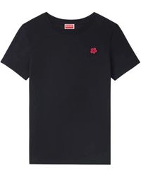 KENZO - Camisetas Y Polos Negros, Mujer, Talla - Lyst