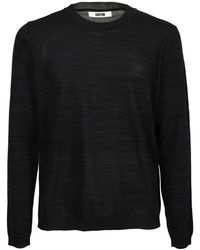 Grifoni - Bicolor Ronde Hals Shirt - Lyst
