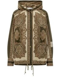 Zimmermann - Mahon Hooded Shirt - Lyst