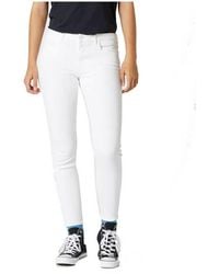 Wrangler Skinny Jeans - Weiß