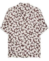 Bode - Short Sleeve Camp Collar Shirt - Lyst