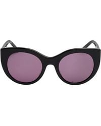 DKNY - Oversized Cat Eye Zonnebril - Lyst
