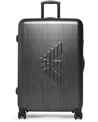 Emporio Armani - Large Suitcases - Lyst
