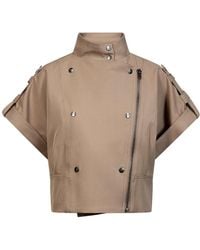 co'couture - Jassen ,Grijs ,Gilets - Lyst