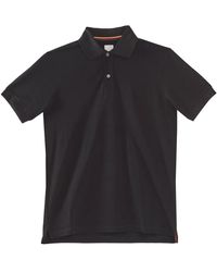 Paul Smith - Tops ,Zwart ,Katoen Artist Stripe Polo Shirt - Lyst