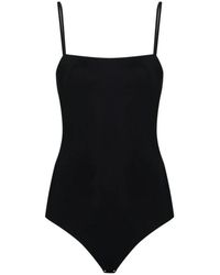 Jil Sander - Tops ,Zwart ,Polyester Slimming Body Straps - Lyst