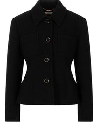 Chloé - Gevormde Getailleerde Jas - Lyst