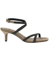 Brunello Cucinelli - High Heel Sandals - Lyst